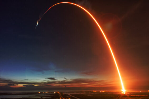 Rocket Launch over Wallops Island, VA