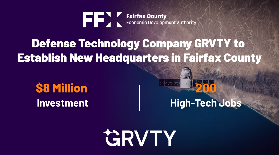 Defense Technology Company GRVTY to Establish New Headquarters in Fairfax County