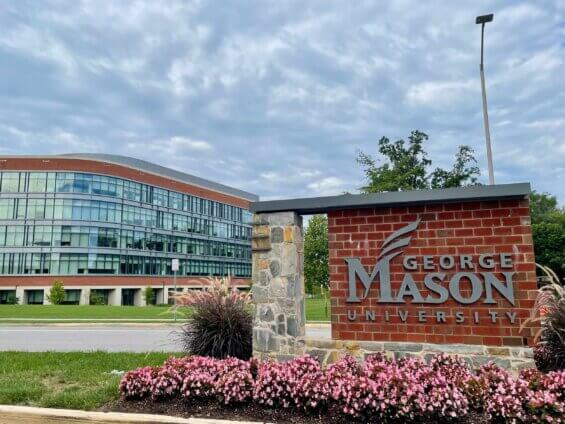 George Mason University campus in Fairfax, Virginia.